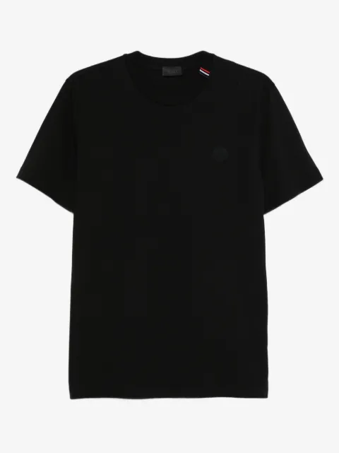 Moncler playera manga corta con detalle de rayas