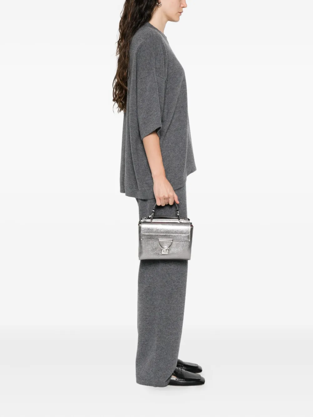 Coccinelle Arlettis metallic-effect shoulder bag | Image 2