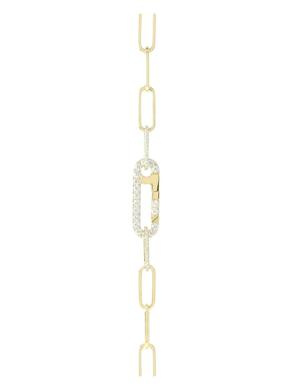18k Yellow Gold Linka Diamond Necklace