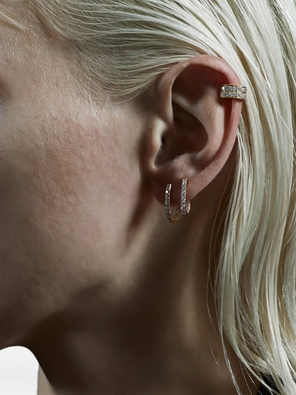 ALINKA 18K rose gold diamond earring | Image 2