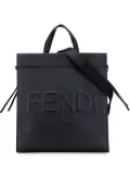 Fendi Pre-Owned 2010-2025 Medium Leather Roma Go To Shopper satchel - Black