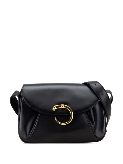Cartier 1990-2025 Leather Panthere crossbody bag