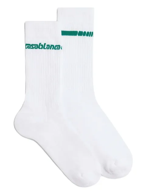 Casablanca logo-embellishment socks