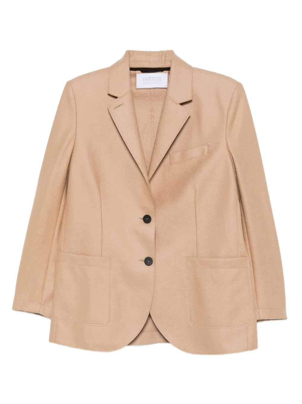 Harris Wharf London patch-pocket buttoned blazer | Neutrals | Image 1