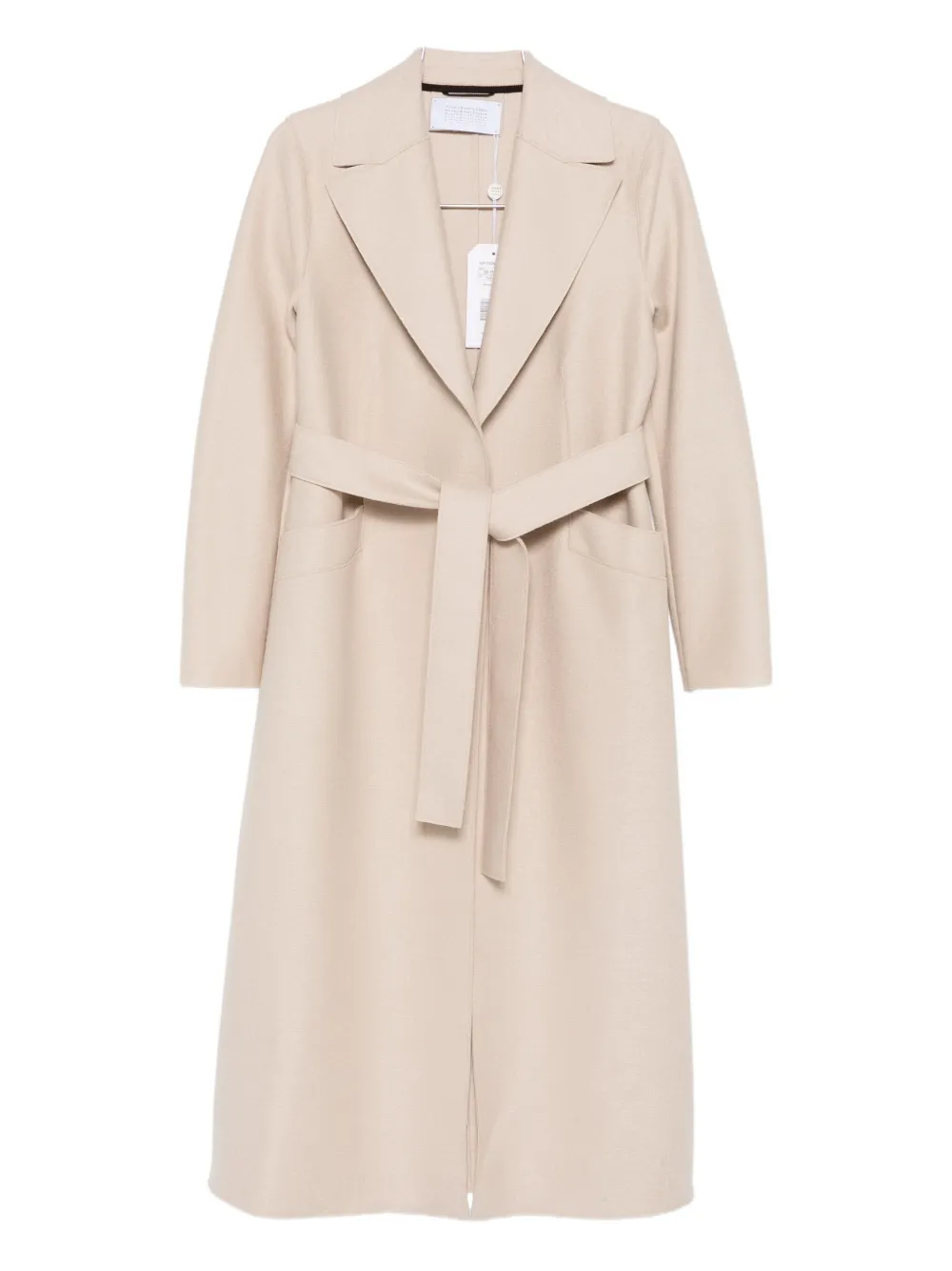Harris Wharf London belted notched-lapels coat | Neutrals | Image 1