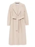 Harris Wharf London belted notched-lapels coat - Neutrals