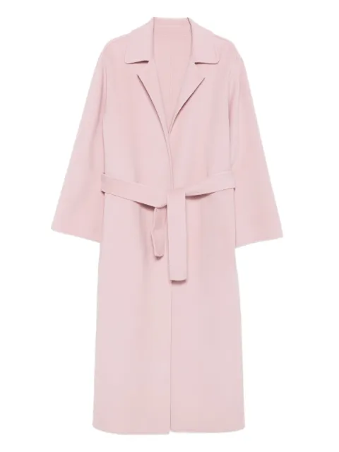 Alberta Ferretti belted lapels coat