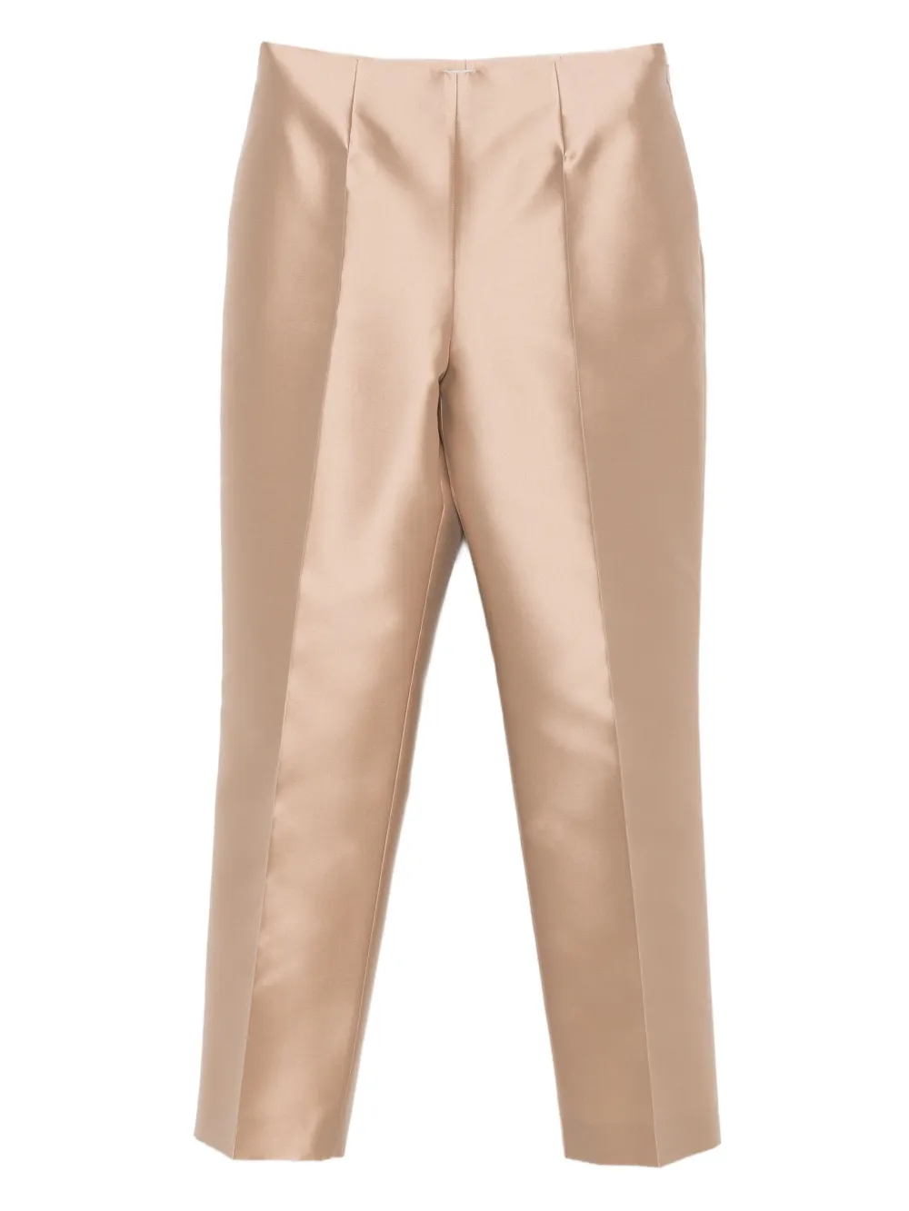 Alberta Ferretti satin-finish trousers | Neutrals | Image 1