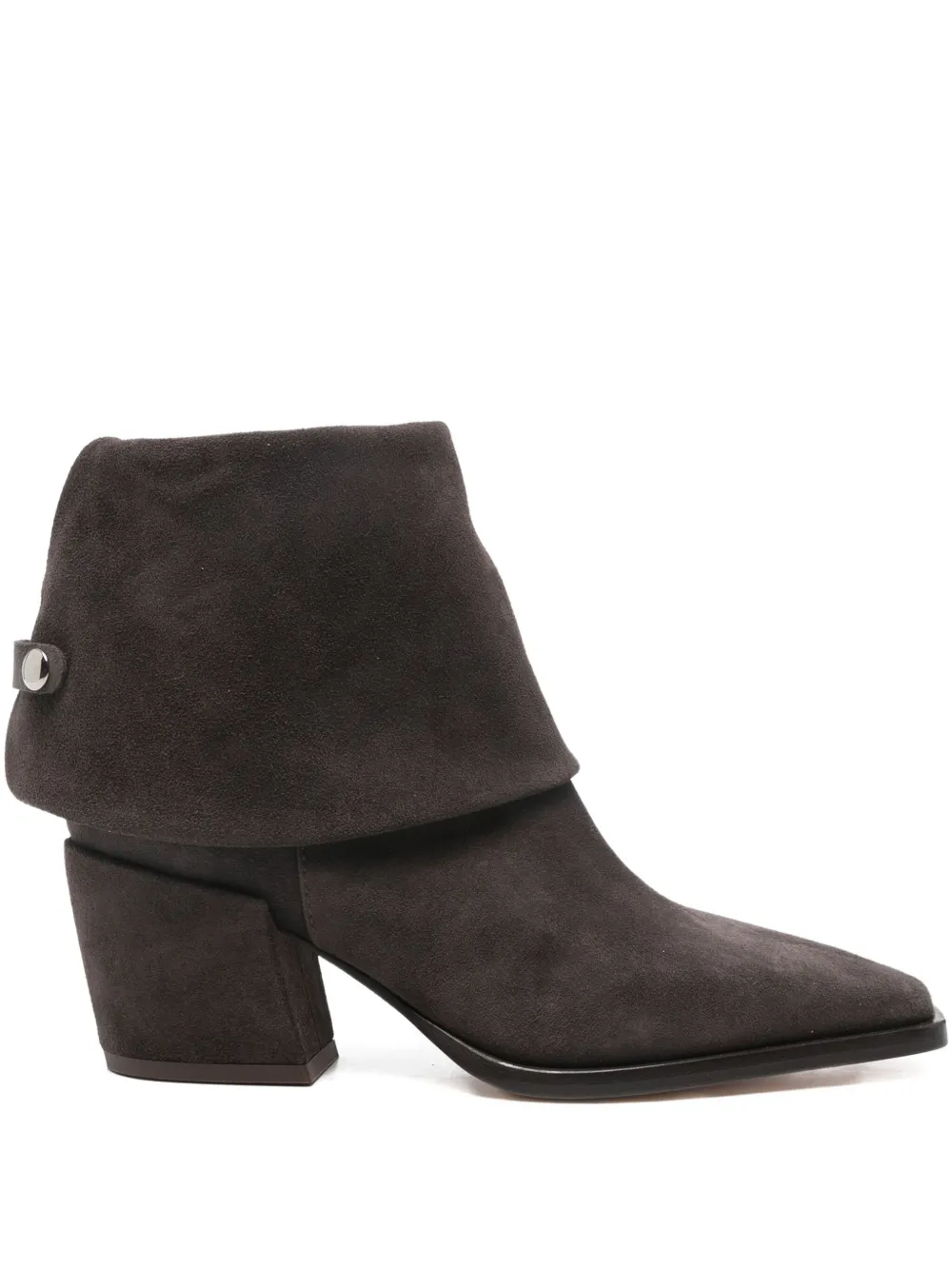 Agl Attilio Giusti Leombruni 70mm Suede Boots In Black