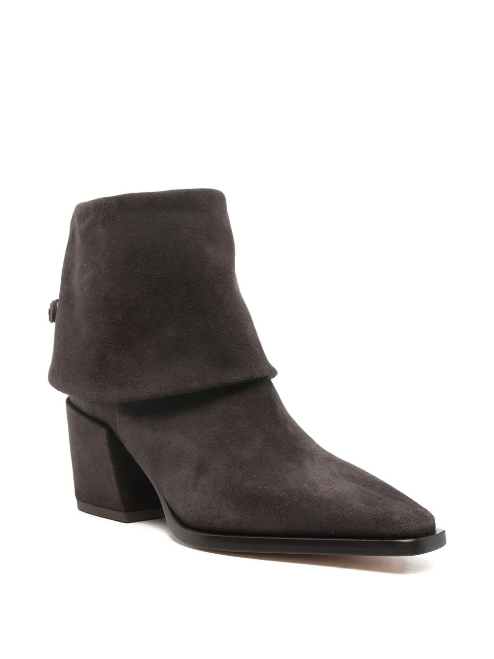 Agl Attilio Giusti Leombruni 70mm Suede Boots In Black