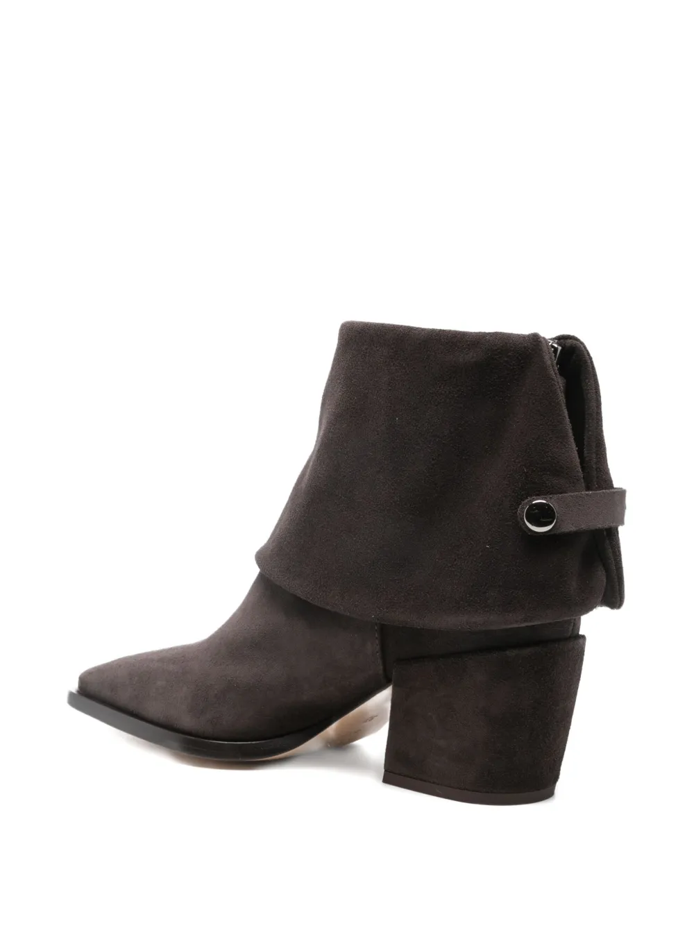 Agl Attilio Giusti Leombruni 70mm Suede Boots In Black