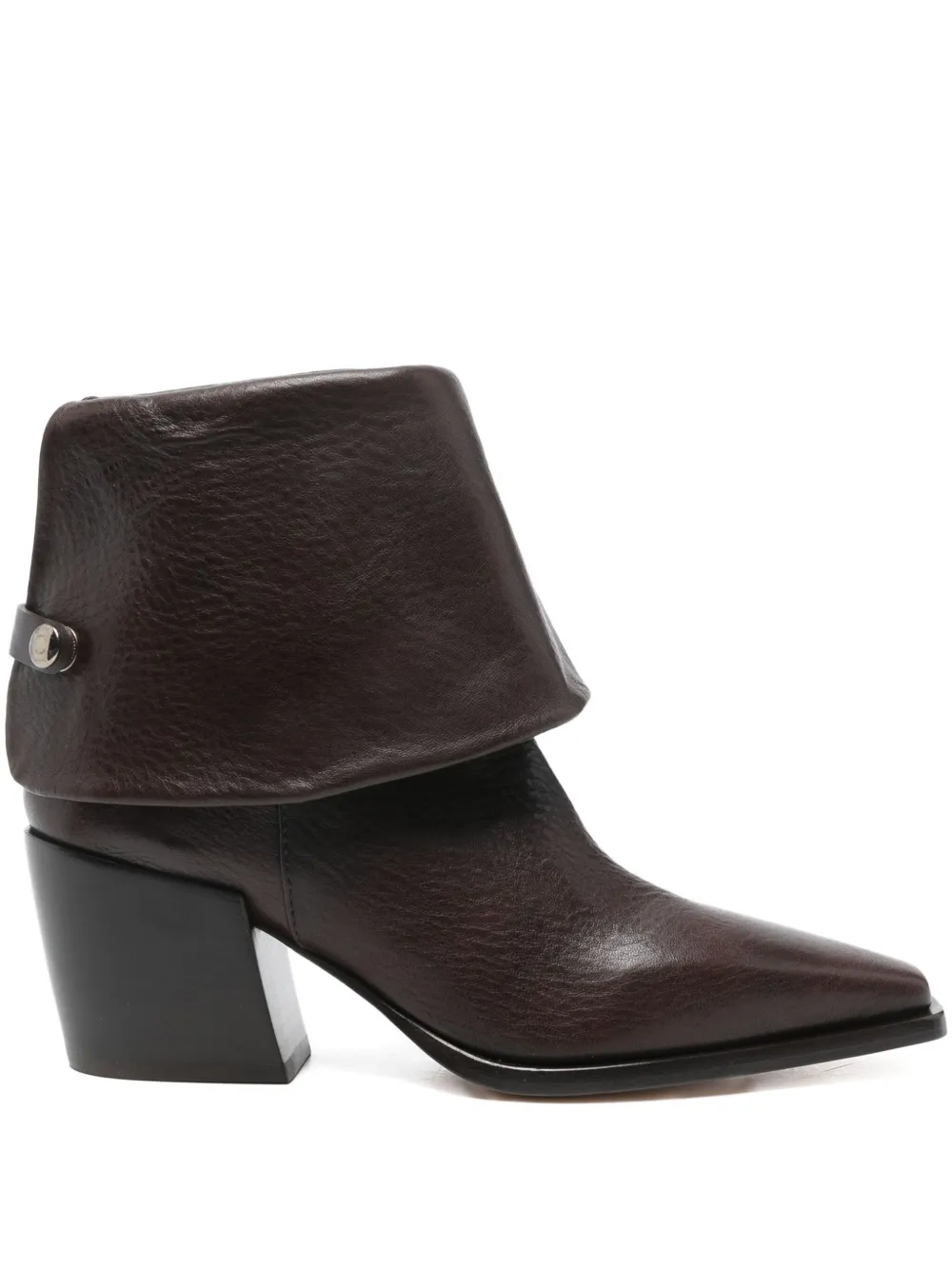 Agl Attilio Giusti Leombruni 70mm Leather Boots In Brown