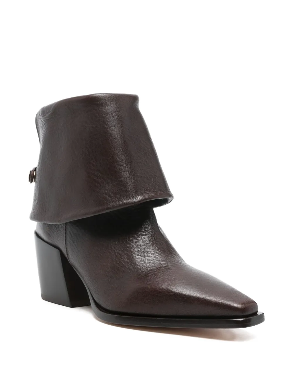 Agl Attilio Giusti Leombruni 70mm Leather Boots In Brown
