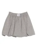 Vivetta balloon-hem mini skirt - Grey