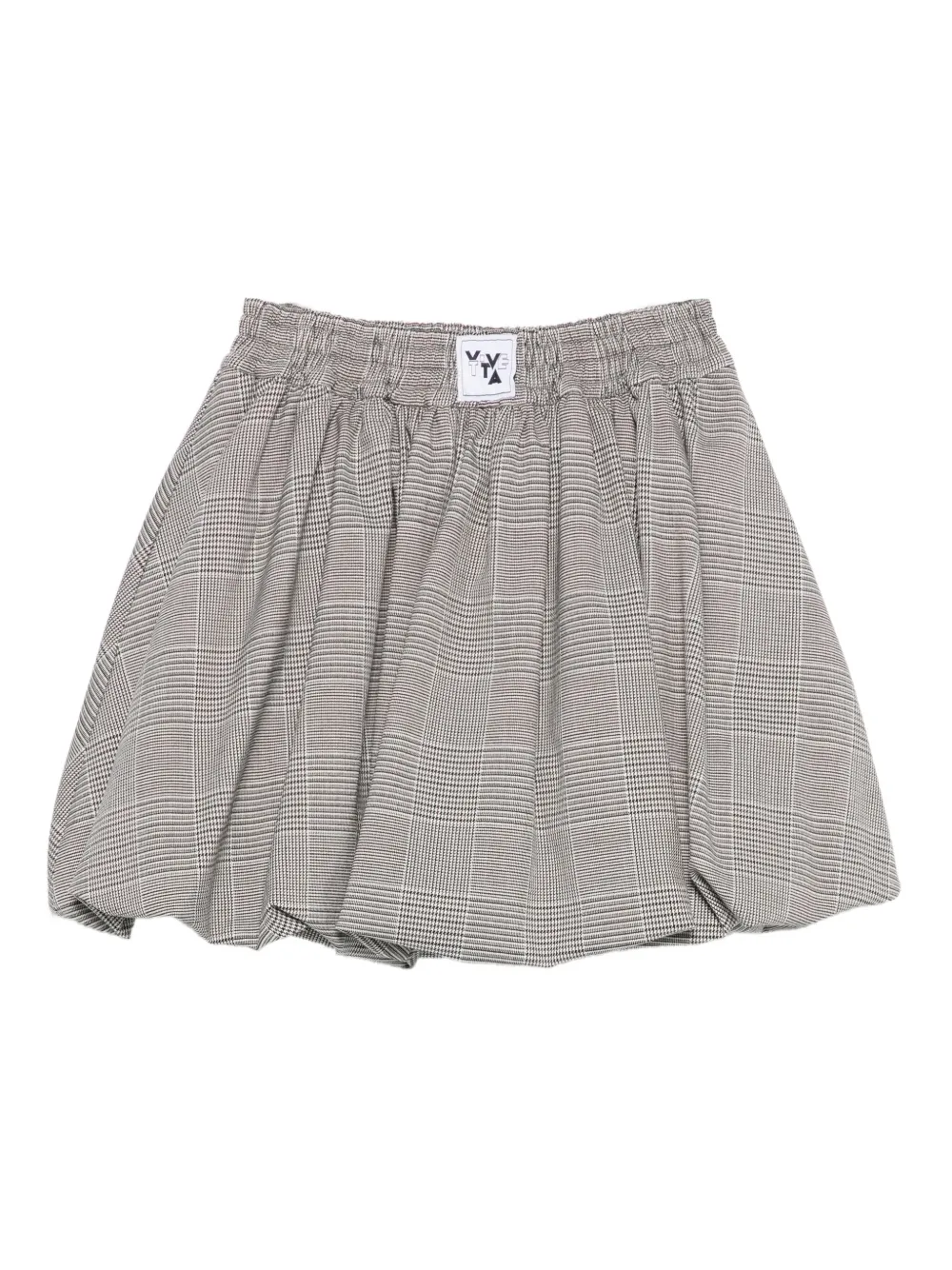 Vivetta balloon-hem mini skirt | Grey | Image 1