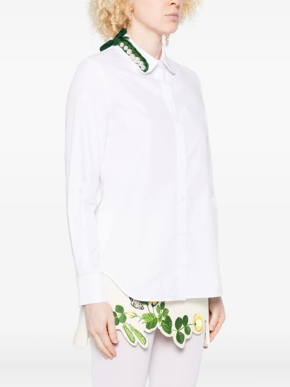 VIVETTA ヴィヴェッタ Tシャツ 刺繍 ホワイト VIVETTA ヴィヴェッタ Tシャツ 刺繍 ホワイト