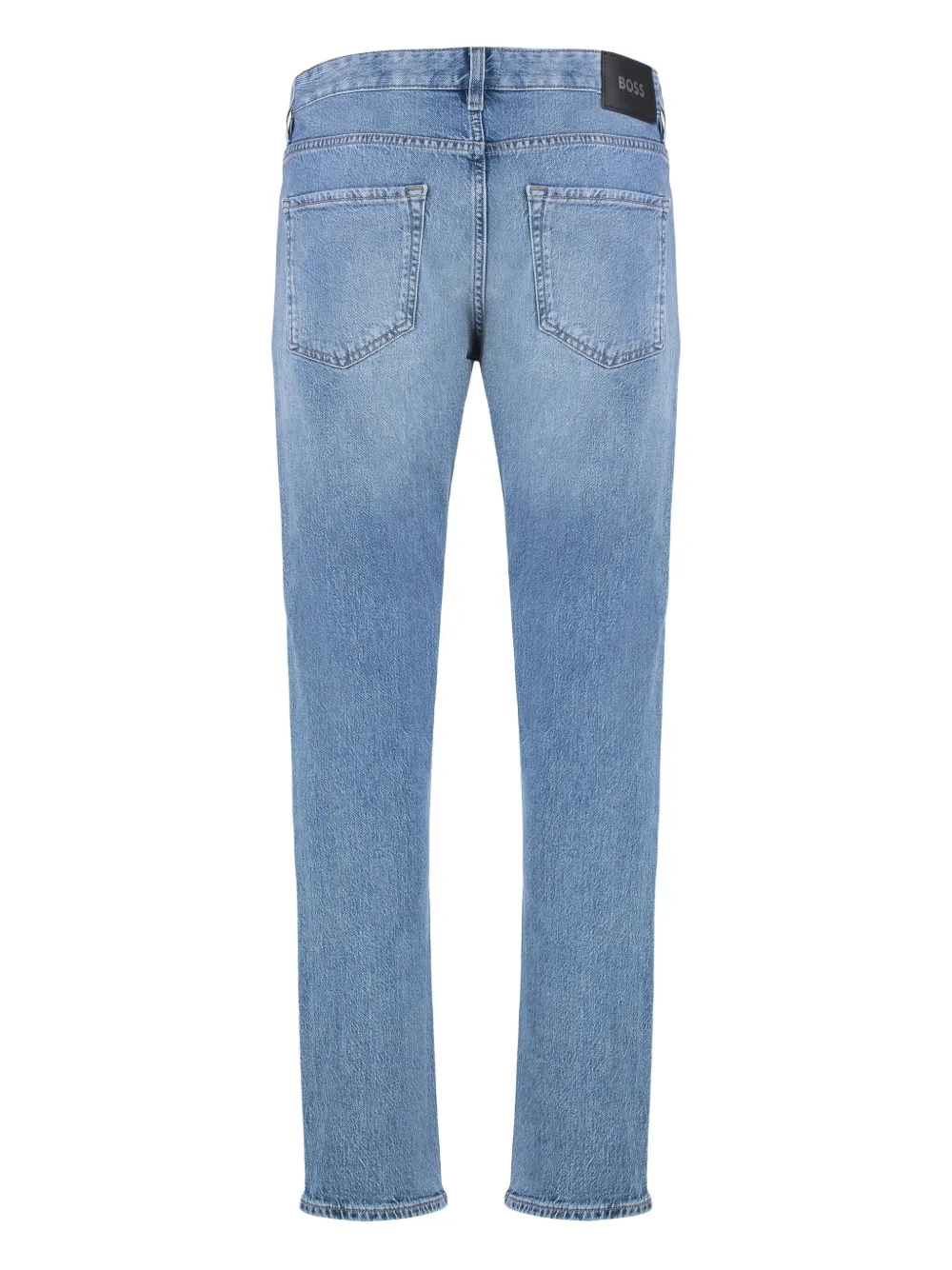 BOSS Jeans met vijf zakken - Blauw