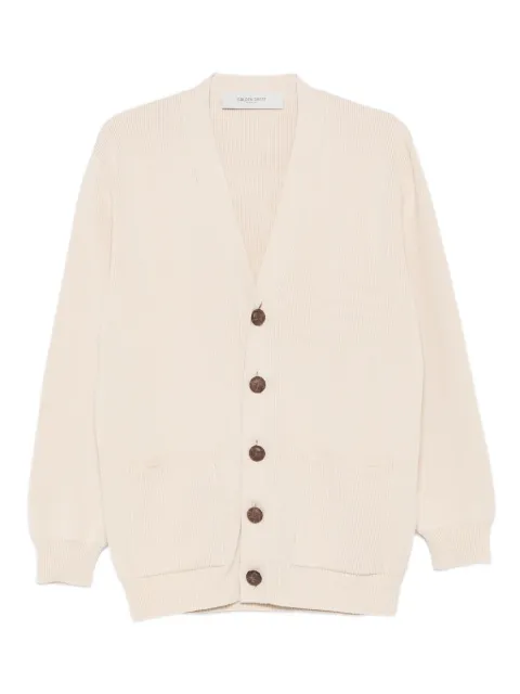 Golden Goose ribbed V-neck cardigan