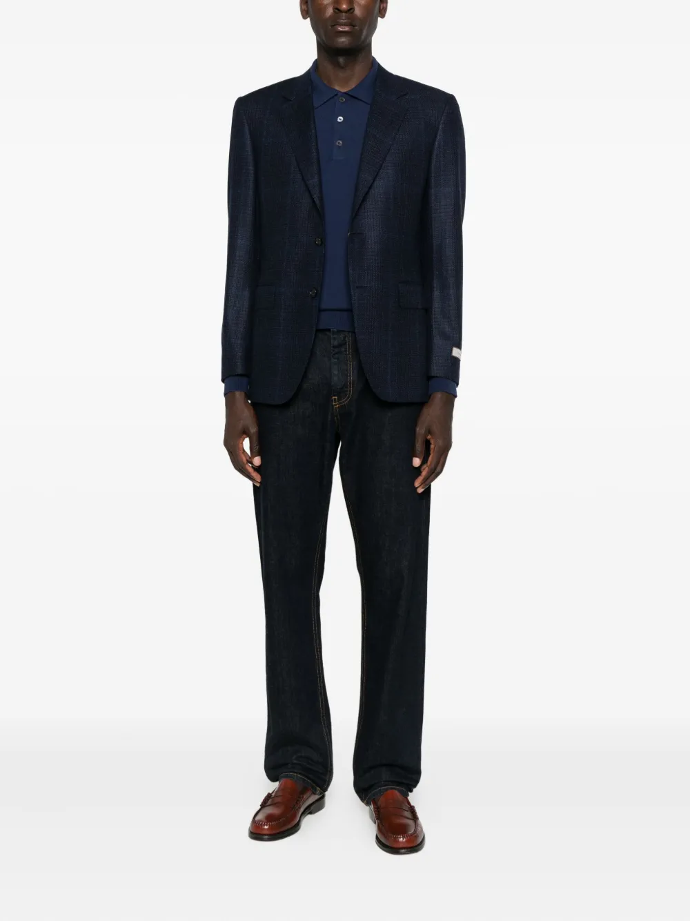 Canali checked single-breasted blazer | Blazers | Image 2