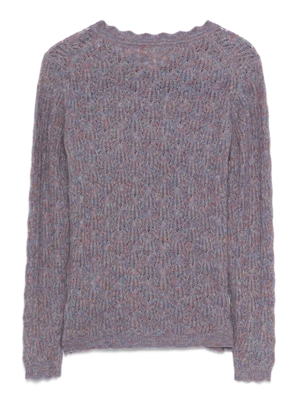 Isabel Marant Étoile Obeline Round-neck Sweater In Purple