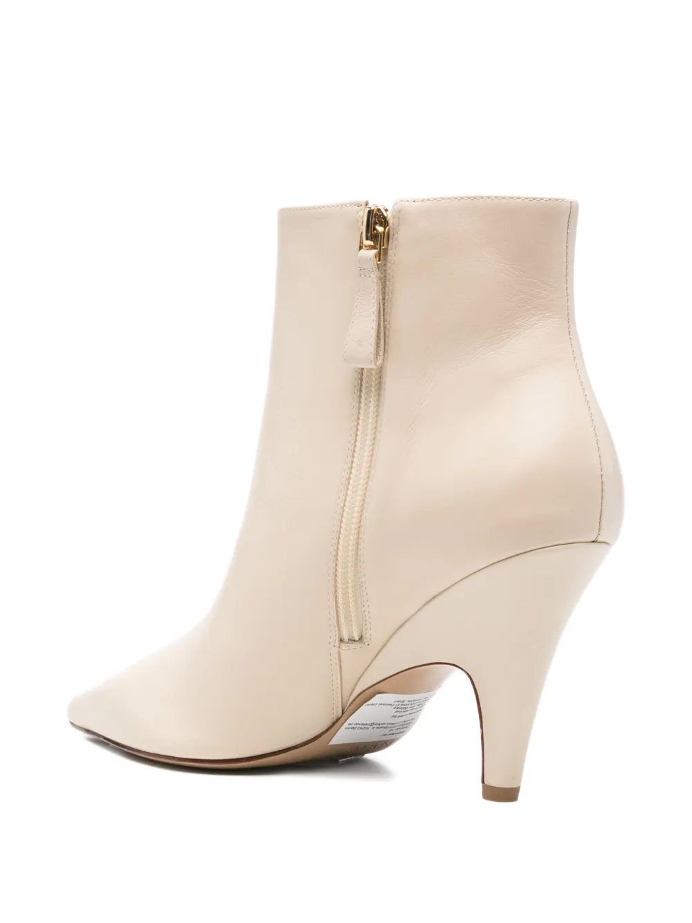 Alexandre Birman 85mm Frenchie leather boots Neutrals