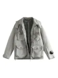 C.P. Company Micro Kei hooded multi-pocket jacket - Grey