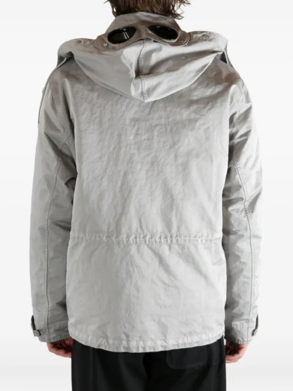 C.P. Company Micro Kei Hooded multi-pocket Jacket | Grey | FARFETCH AO