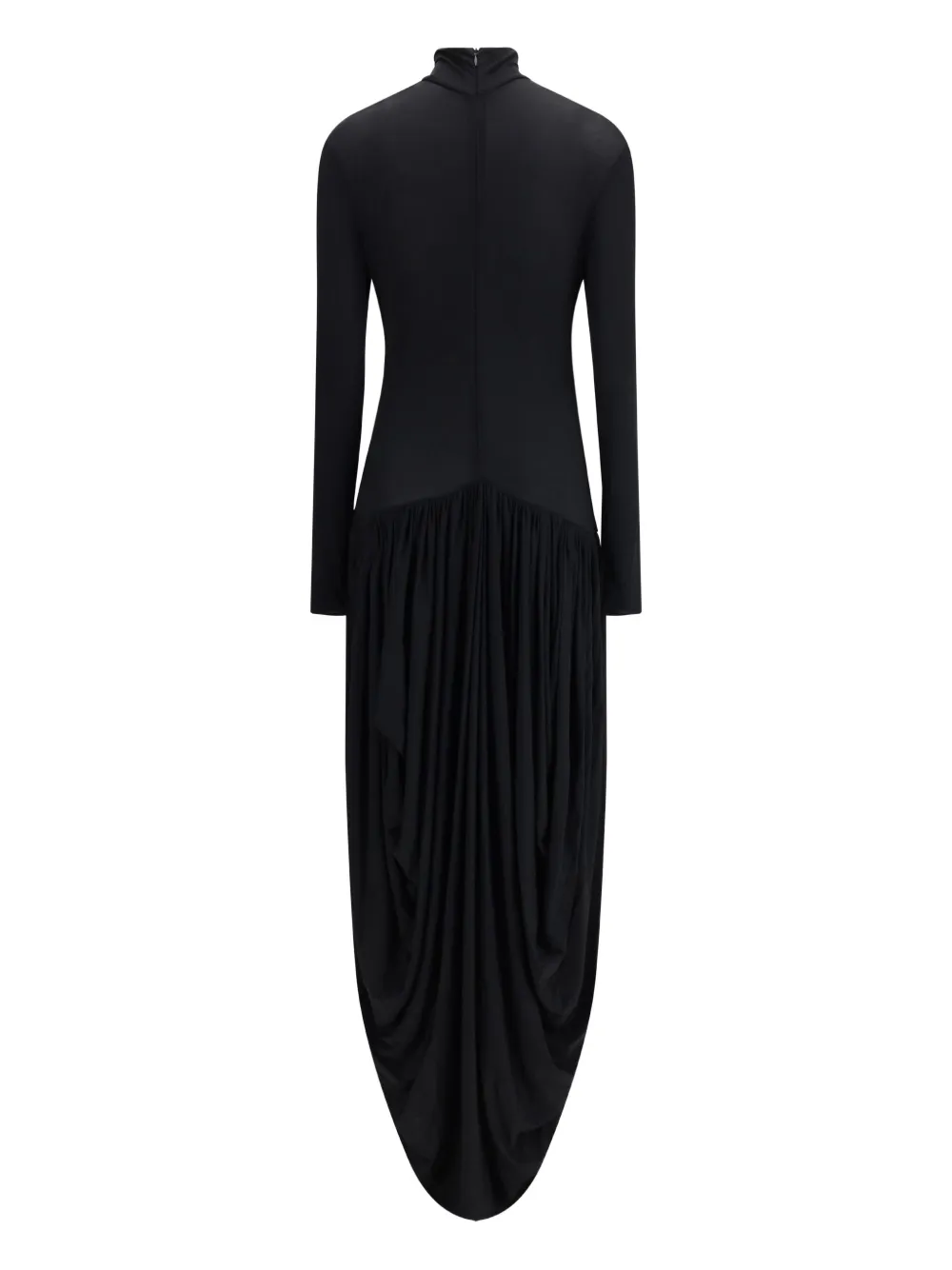 Magda Butrym high-neck draped dress | Black | Image 1