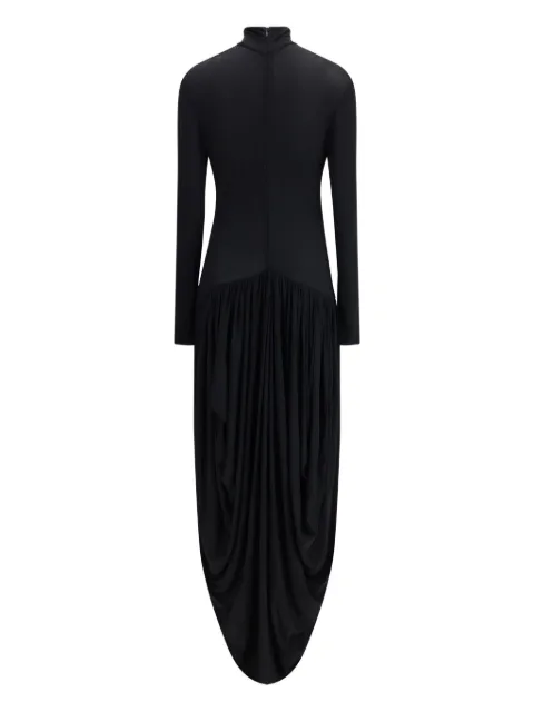 Magda Butrym high-neck draped dress