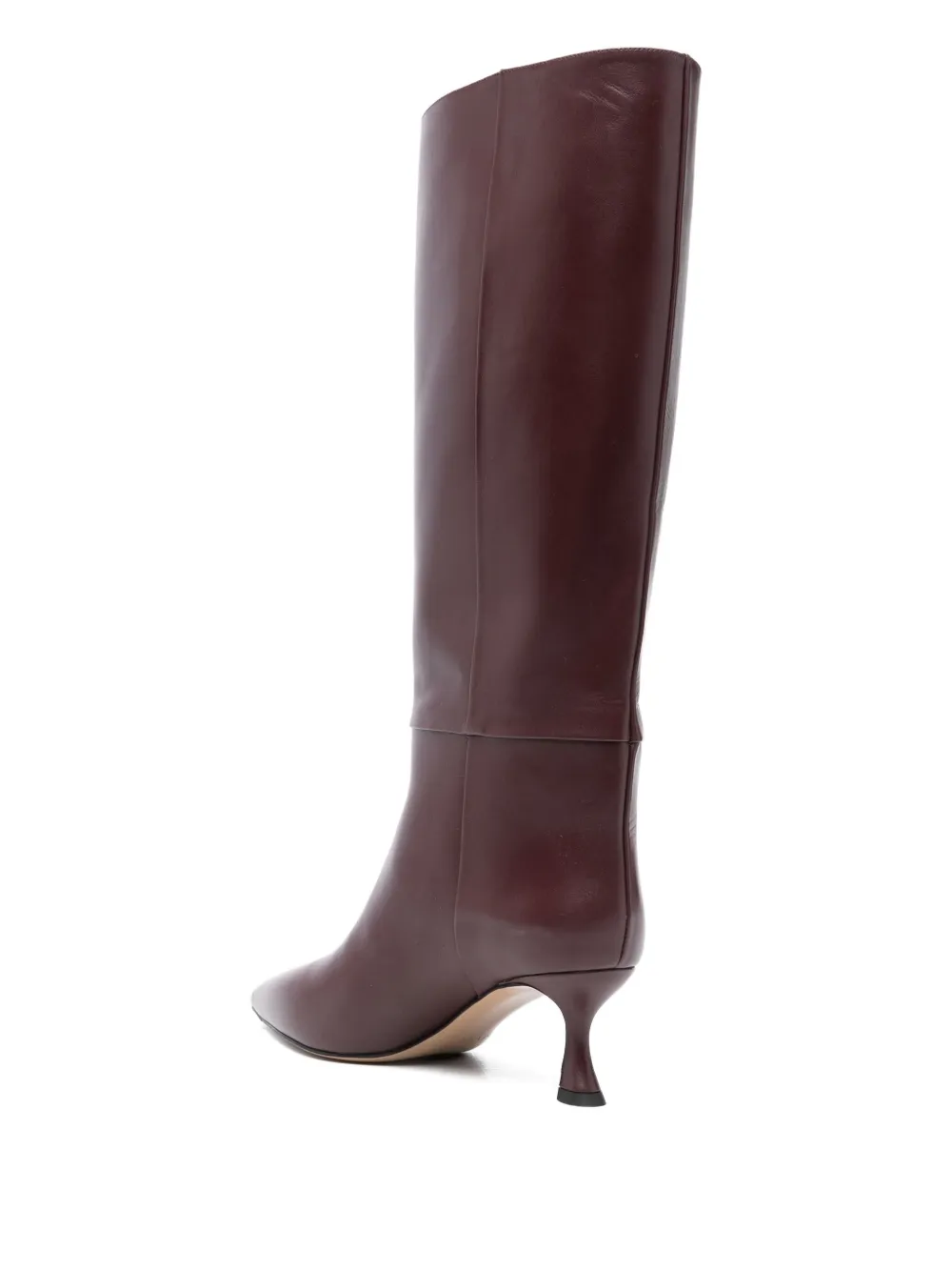 Alexandre Birman 60mm Brena Boots In Burgundy