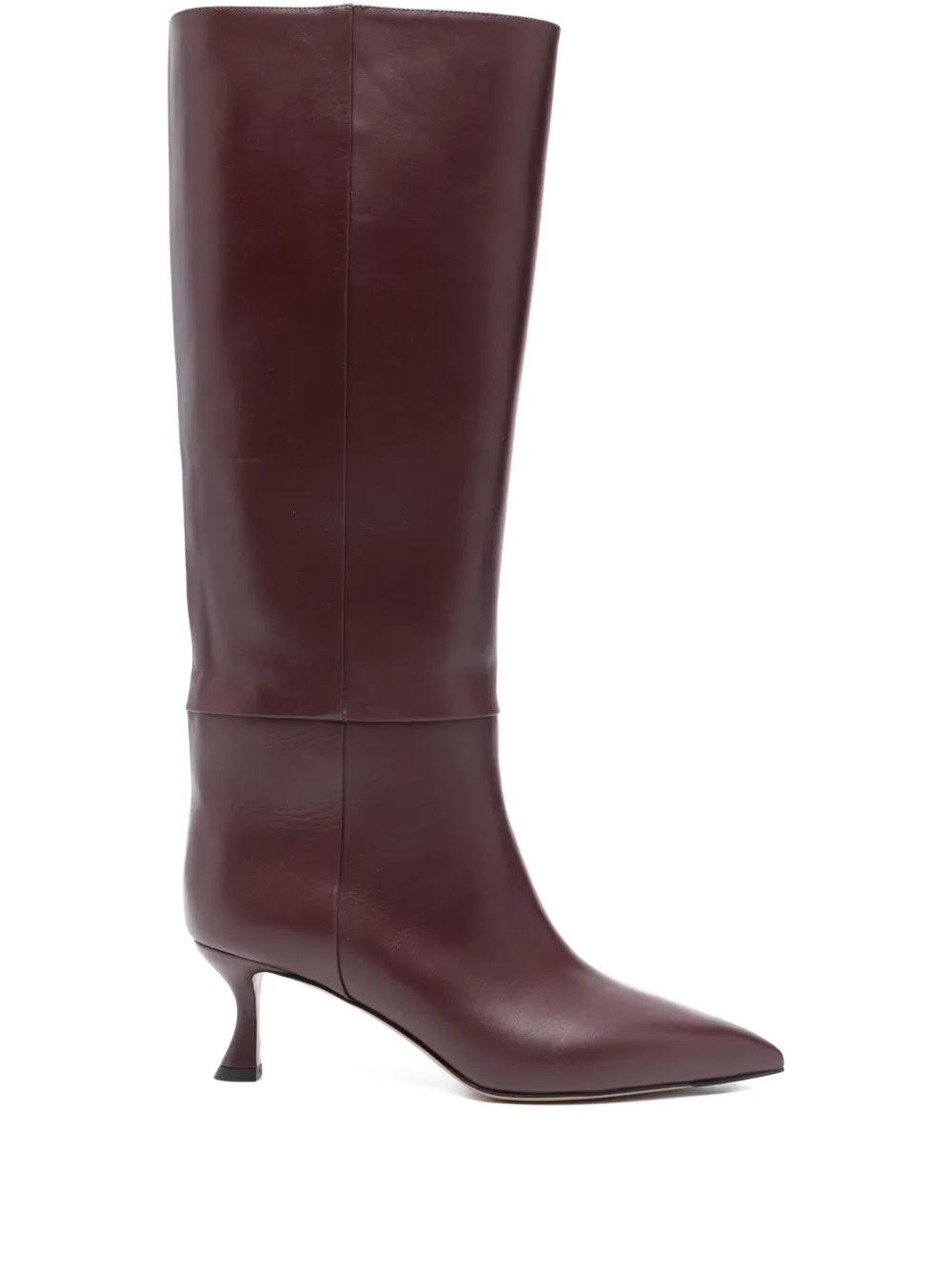 Alexandre Birman 60mm Brena Boots In Burgundy