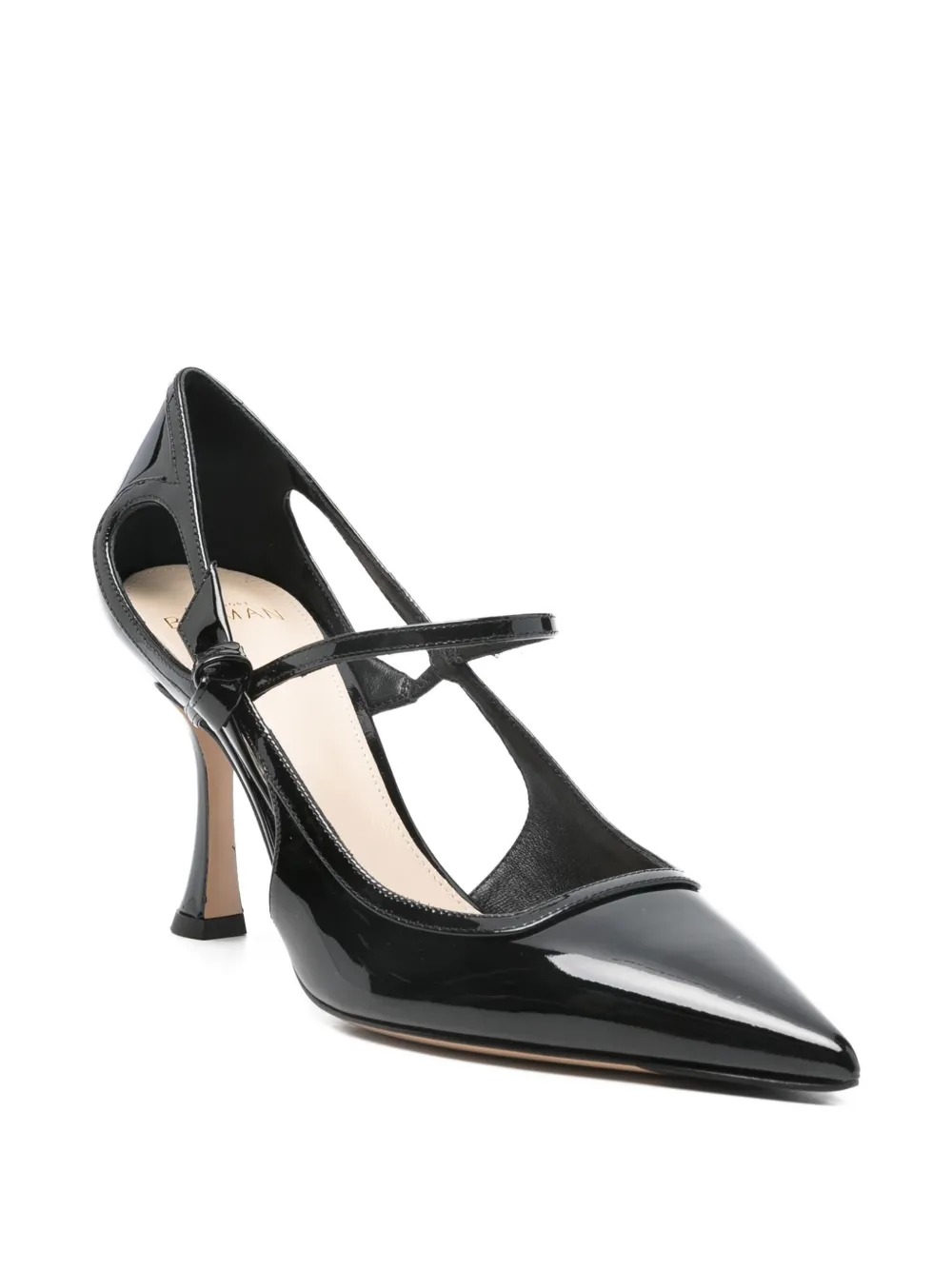 Alexandre Birman 85mm Luita Pointed-toe Pumps In Black