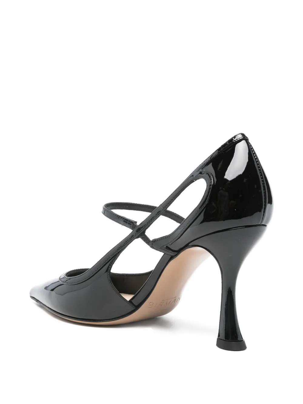 Alexandre Birman 85 mm Luita pumps met puntige neus Zwart