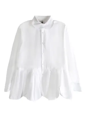 ノアールケイニノミヤ　パフスリーブ　ブラウス Noir Kei Ninomiya パフスリーブ ドレス | ブラック | FARFETCH JP