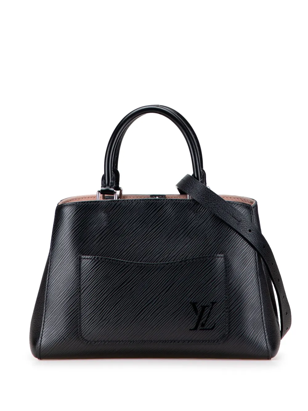 Louis Vuitton Pre-Owned 2021-2025 エピ マレル サッチェルバッグ - ブラック Louis Vuitton Pre-Owned 2021-2025 エピ マレル サッチェルバッグ - ブラック