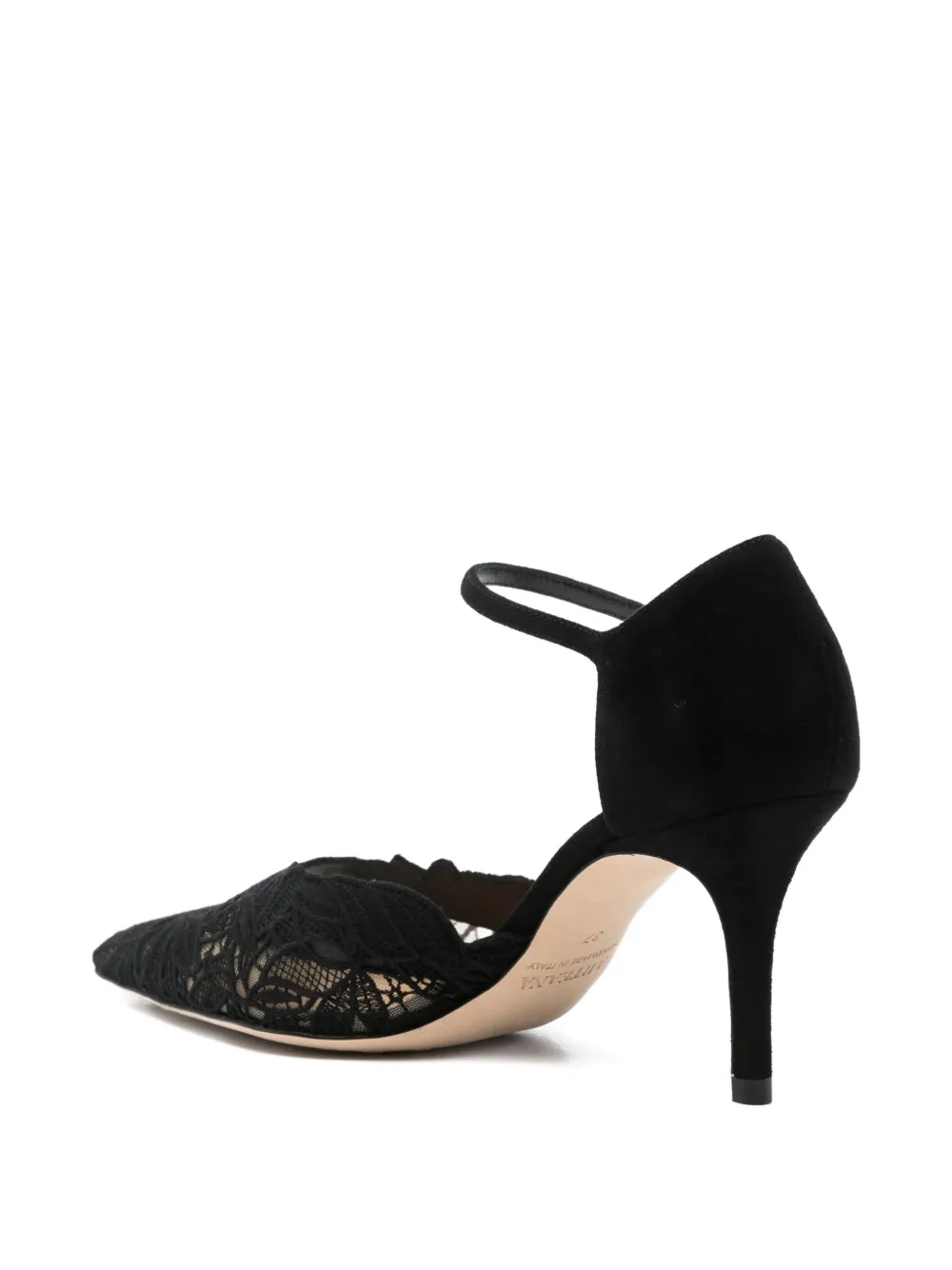 Arteana Leather Heeled Pumps In Black