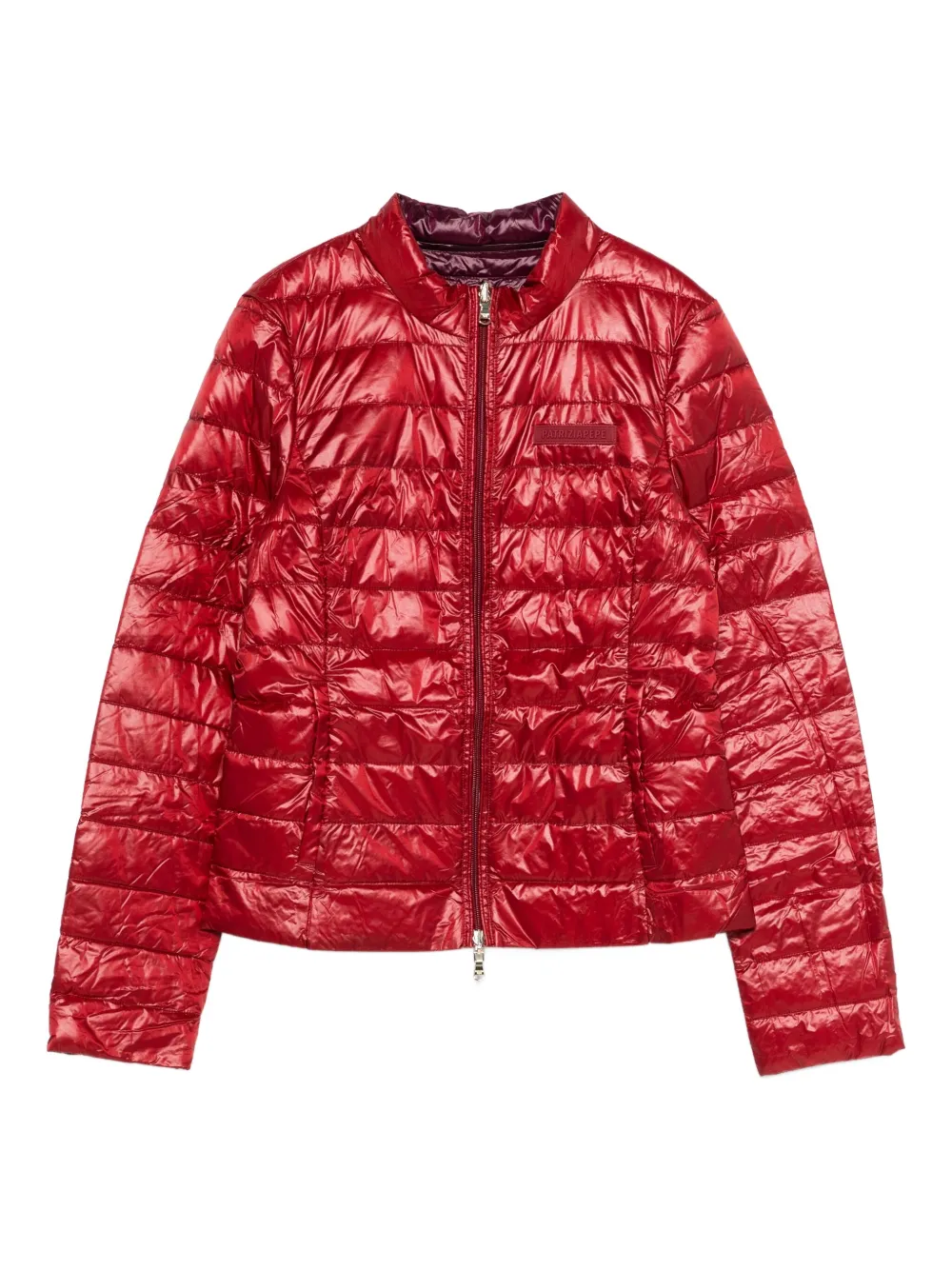 Patrizia Pepe zip-front puffer jacket | Red | Image 1
