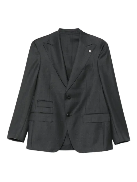 LUIGI BIANCHI MANTOVA wool two-button suit
