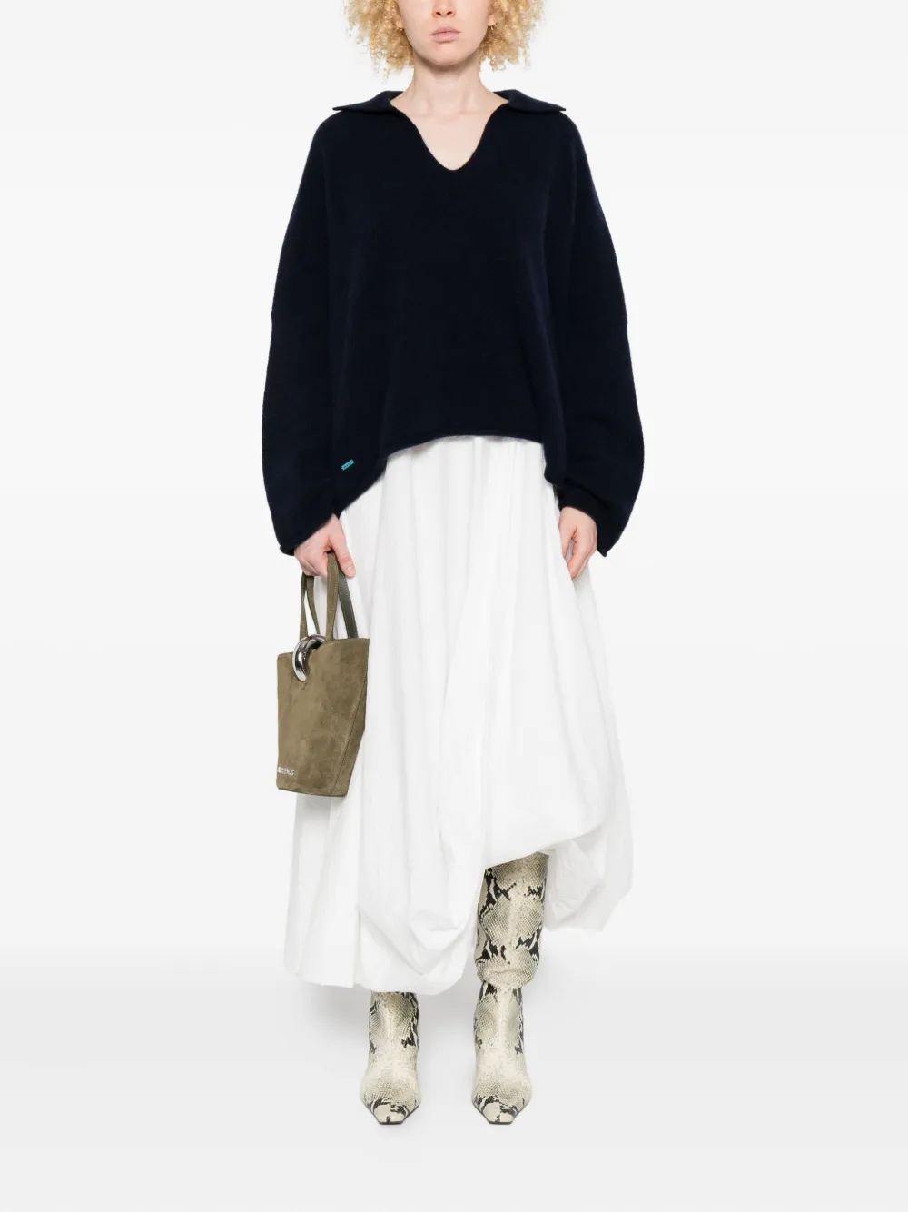 Alanui polo-neck sweater | Knitted Sweaters | Image 2