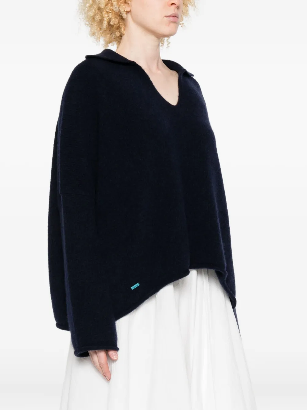 Alanui Trui met polokraag Blauw