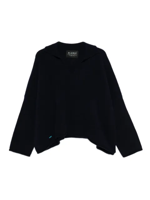 Alanui polo-neck sweater