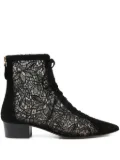 Arteana lace-up heeled boots - Black