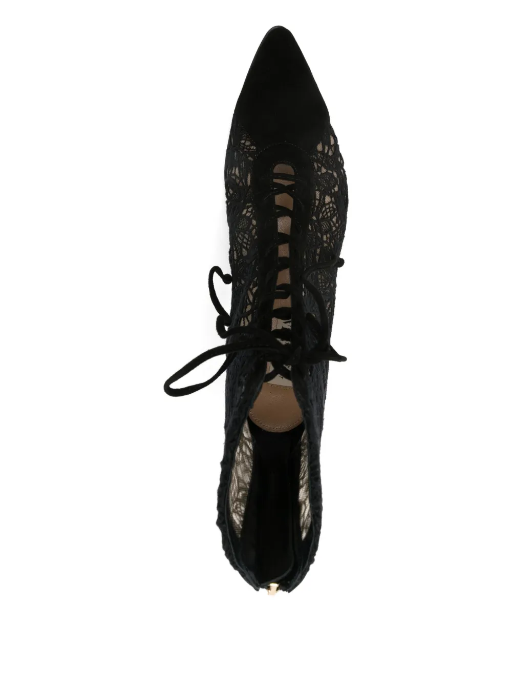Arteana Lace-up Heeled Boots In Black