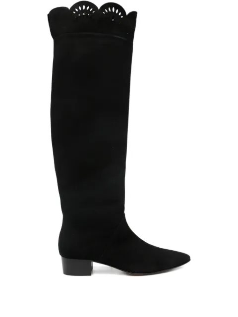 Arteana 30mm scallop-trim boots