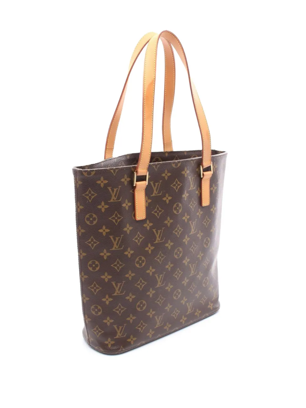 Pre-owned Louis Vuitton 2003 Monogram Vavin Gm Tote Bag In Brown