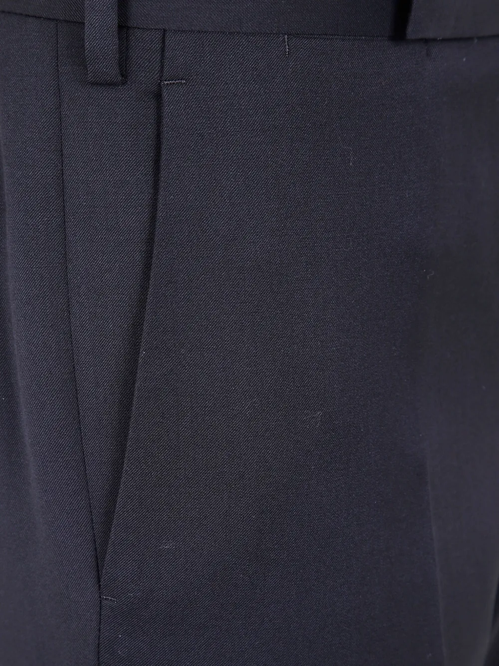 Lardini Wollen broek Zwart