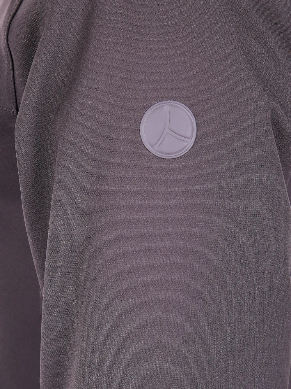 People Of Shibuya Hooded Logo-plaque Jacket In Brown