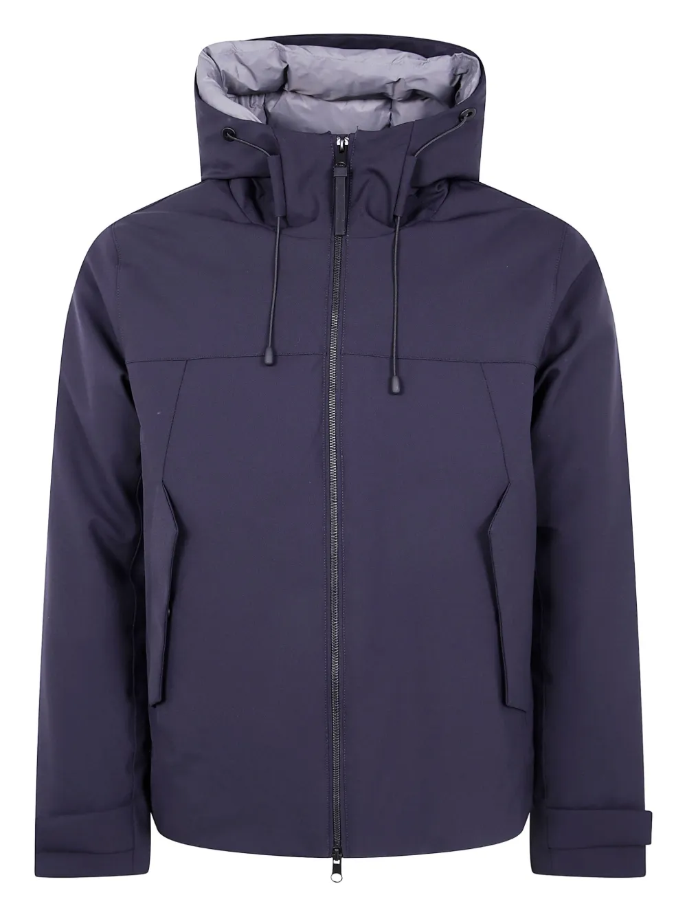 People Of Shibuya hooded zip-front jacket | Blue | Image 1