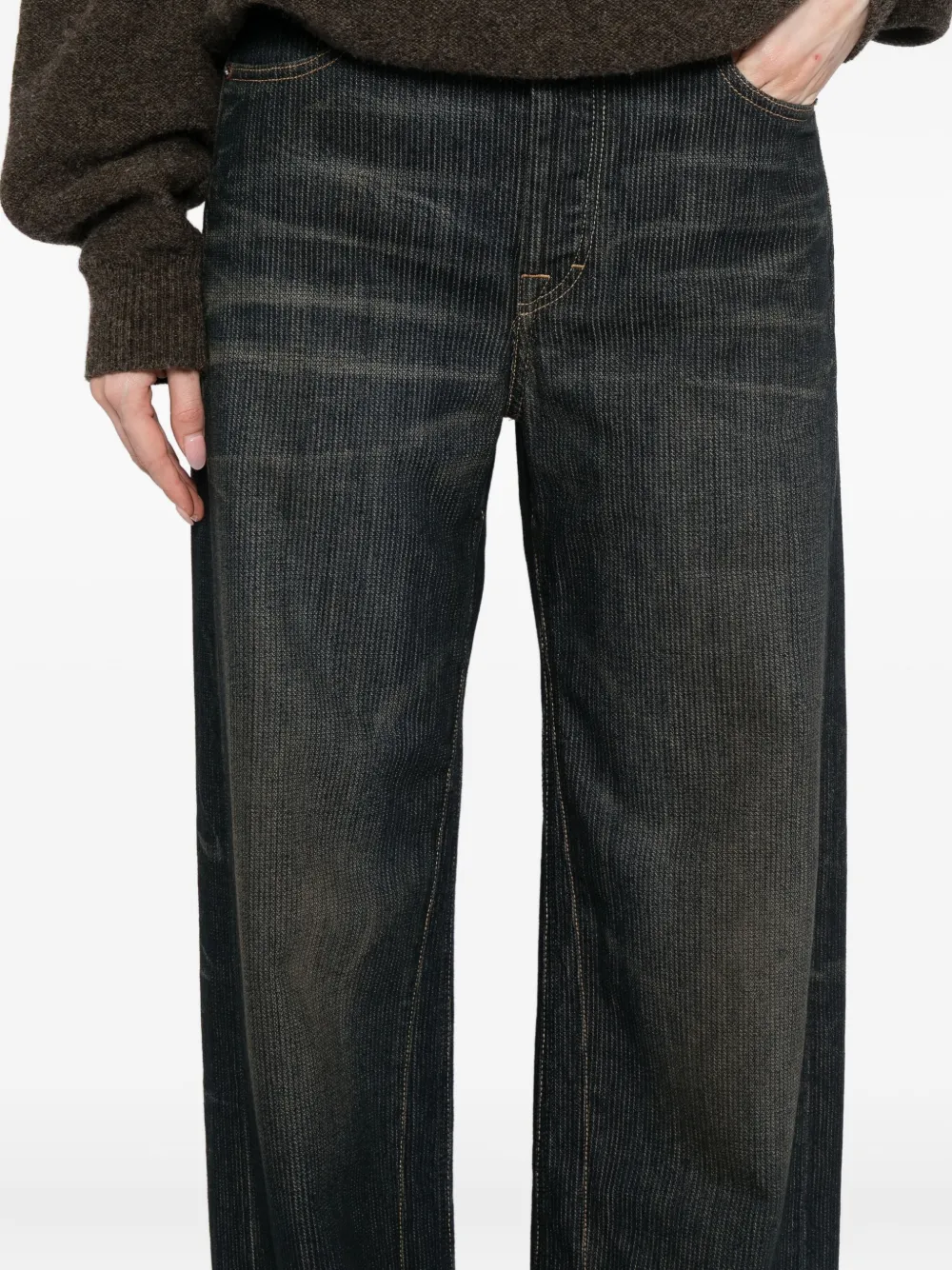 OUR LEGACY Treble Cut jeans Blauw