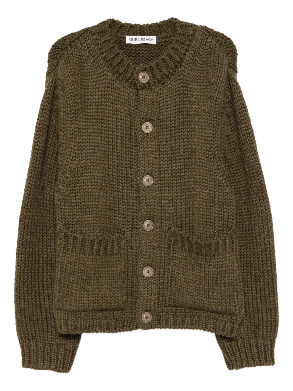 OUR LEGACY Over cardigan | Green | Image 1